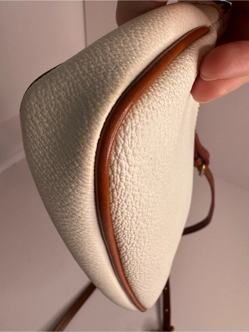 #380 Dooney & Bourke Lexi Small Pebbled Leather Crossbody Bag